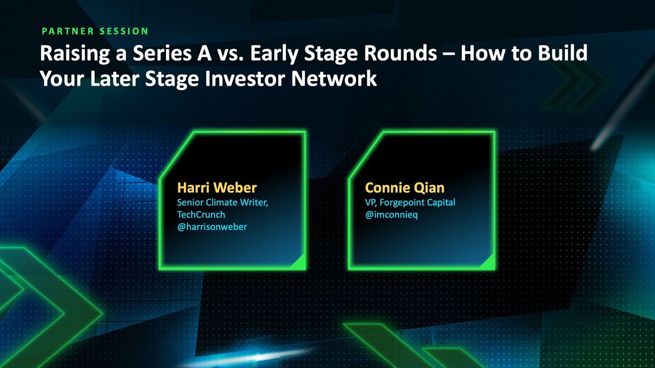 Raising a Series A vs. Early Stage Rounds - How to Build Your Later Stage Investor Network