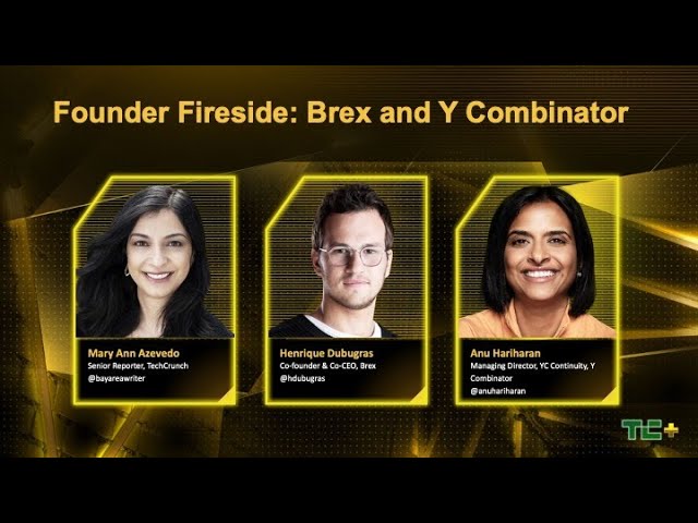 Founder Fireside with Brex and Y Combinator