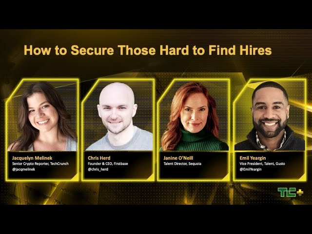 How To Secure Those Hard To Find Hires