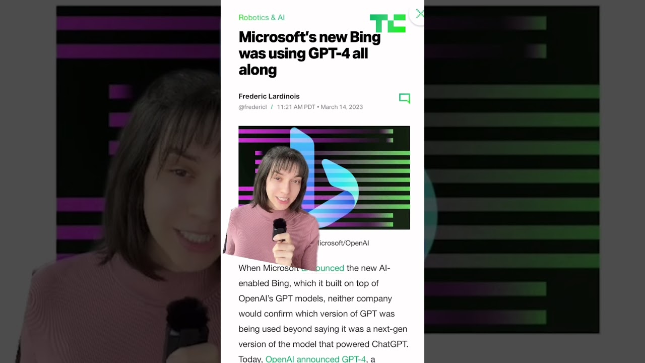 Microsoft’s new #AI-enabled Bing was using OpenAI’s GPT-4 all along | TechCrunch