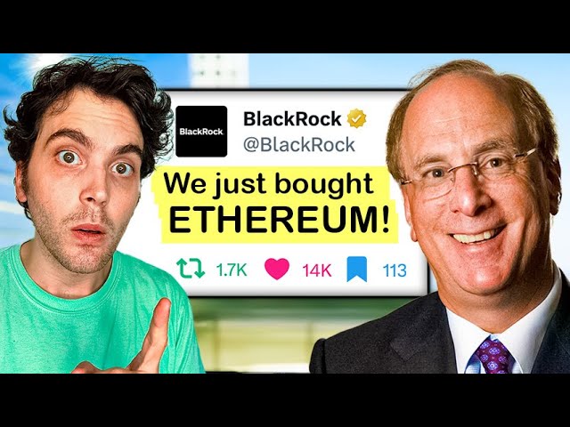 Ethereum's price is about to EXPLODE! BlackRock is IN!
