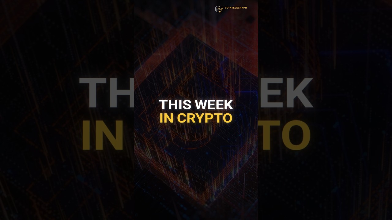This week in #crypto