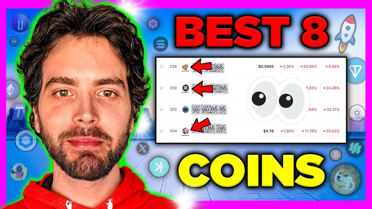 NEW: 8 Crypto Coins I AM Buying! ($150k Bitcoin Price)