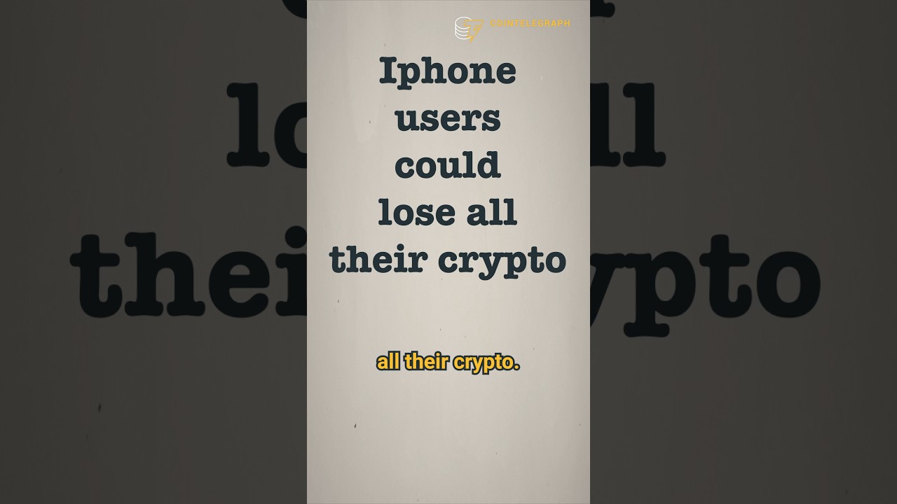 Disable #iMessage ASAP or lose your #crypto!