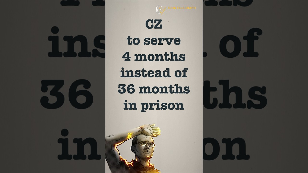 #CZ sentenced to 4 months in #prison.